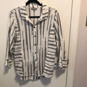 Habitat striped button down shirt